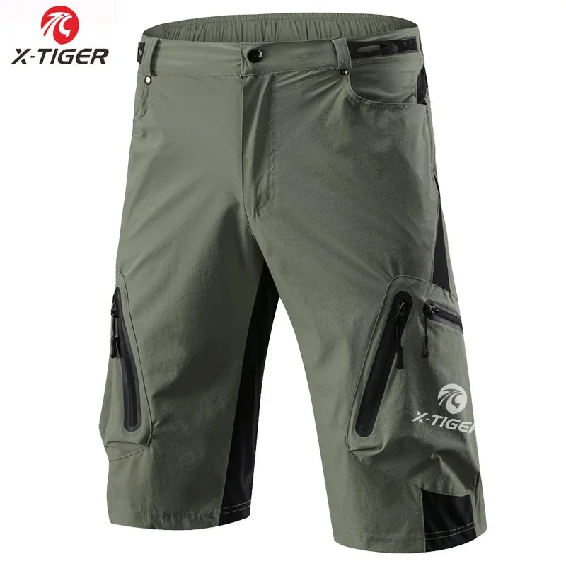 X-TIGER Men's Cycling Shorts With 5D Gel Pad For MTB