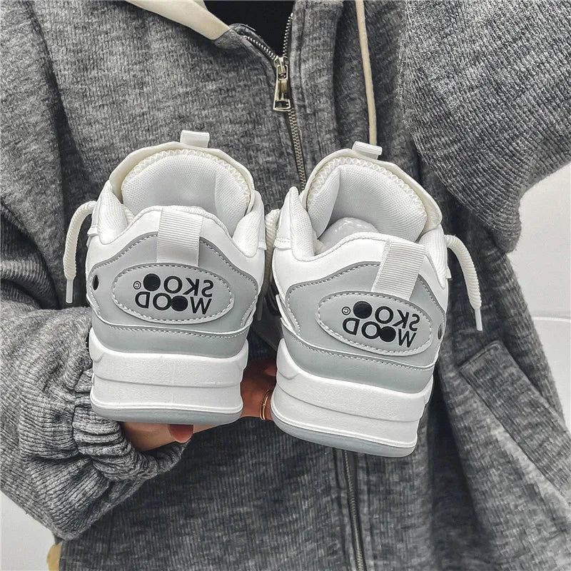 Men's Casual Retro Platform Shoes For All Seasons Daily Wear