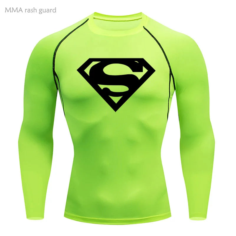 Unisex Quick Dry Compression Shirt For Fitness And Training