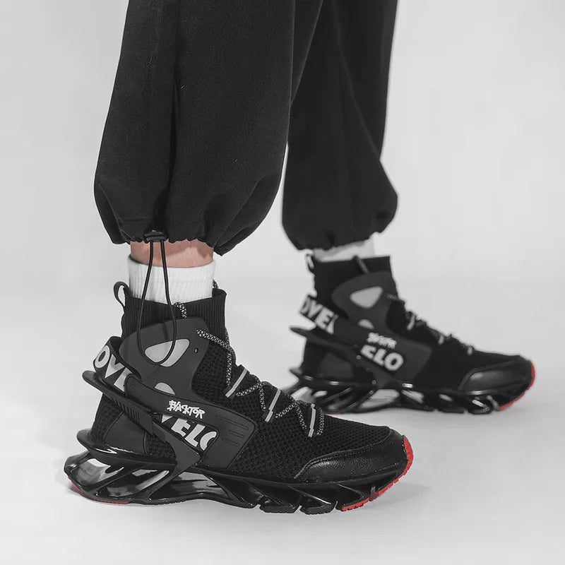 Men's Breathable Lace-Up Casual Sneakers for Everyday Comfort
