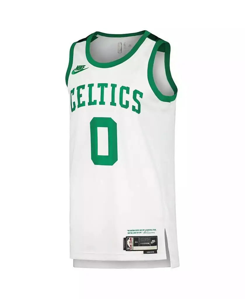 Nike | Men's Jayson Tatum White Boston Celtics Swingman Player Jersey - Classic Edition