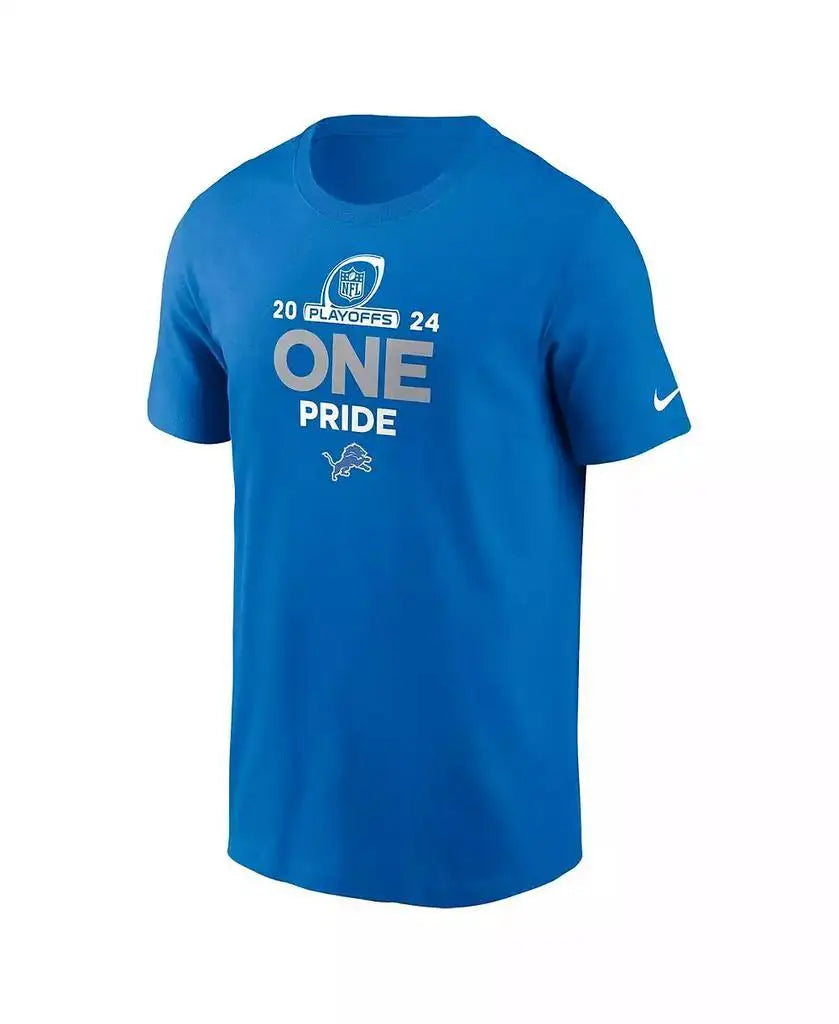 Nike | Men's Blue Detroit Lions 2024 NFL Playoffs T-Shirt