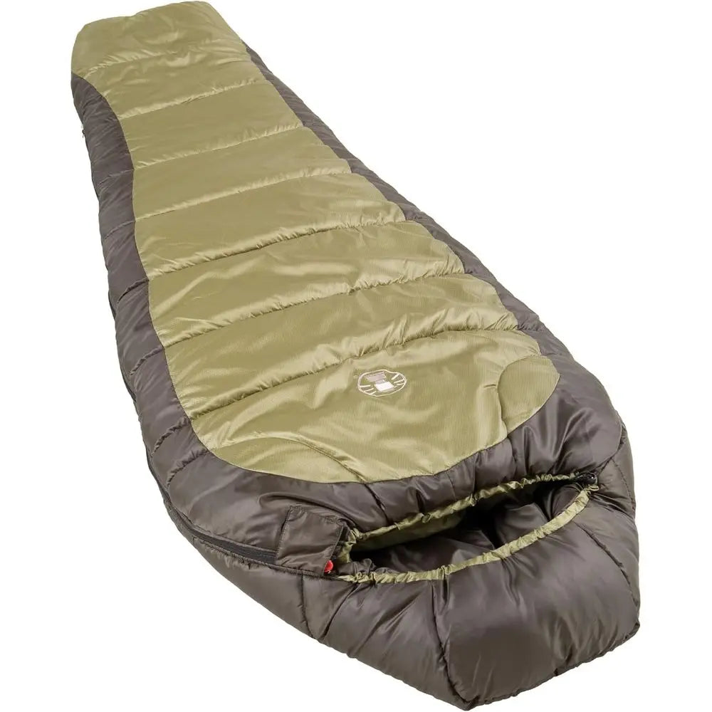0 Degree Cold Weather Mummy Sleeping Bag NoSnag Zipper Hood