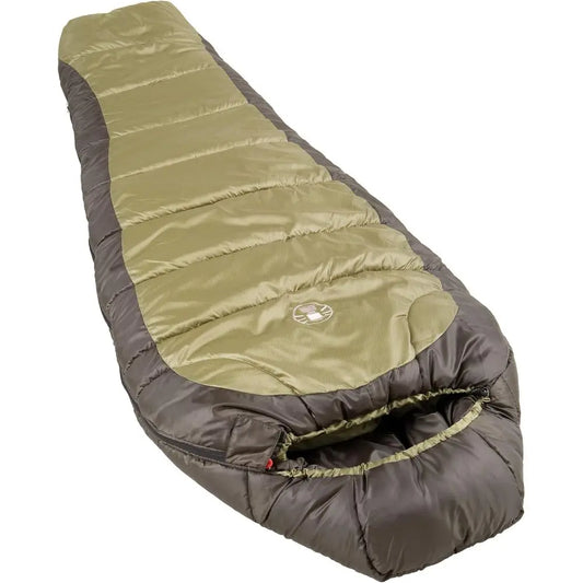 0 Degree Cold Weather Mummy Sleeping Bag NoSnag Zipper Hood