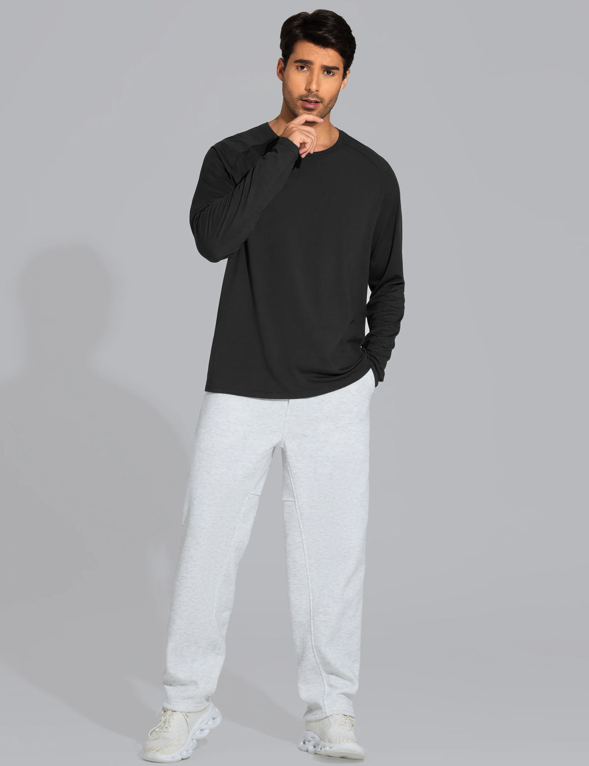The Gym People Men Lightweight UPF Athletic Pullover Top