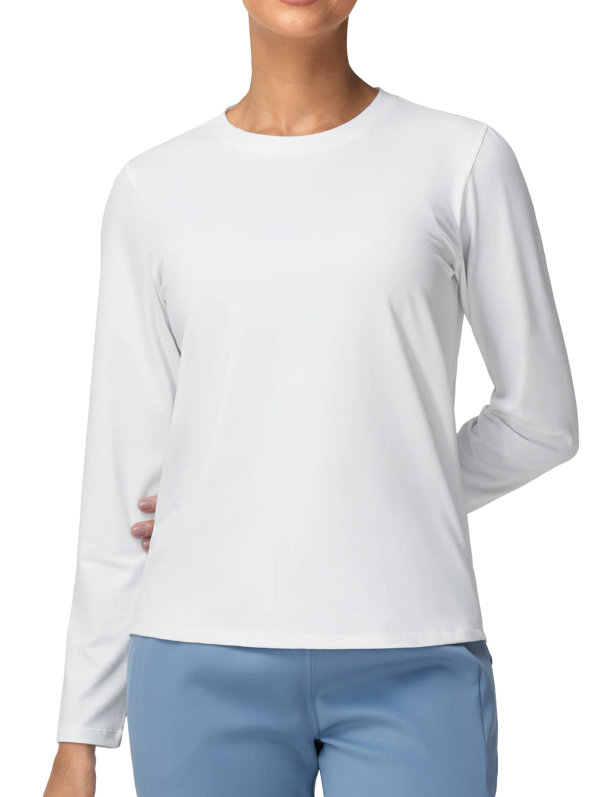 The Gym People Women's Long Sleeve Workout Shirt Sun Protection