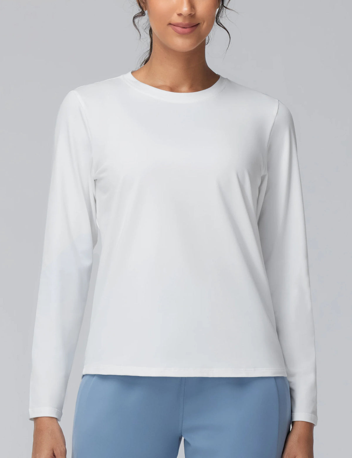 The Gym People Women's Long Sleeve Workout Shirt Sun Protection