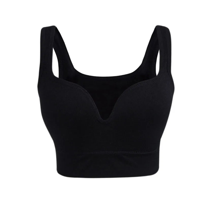 Women Padded Seamless Sports Bra For Workout