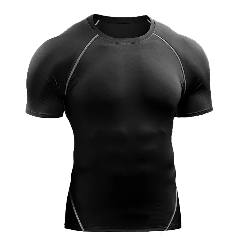 Compression T Shirt Quick Dry Sports Top For Workout