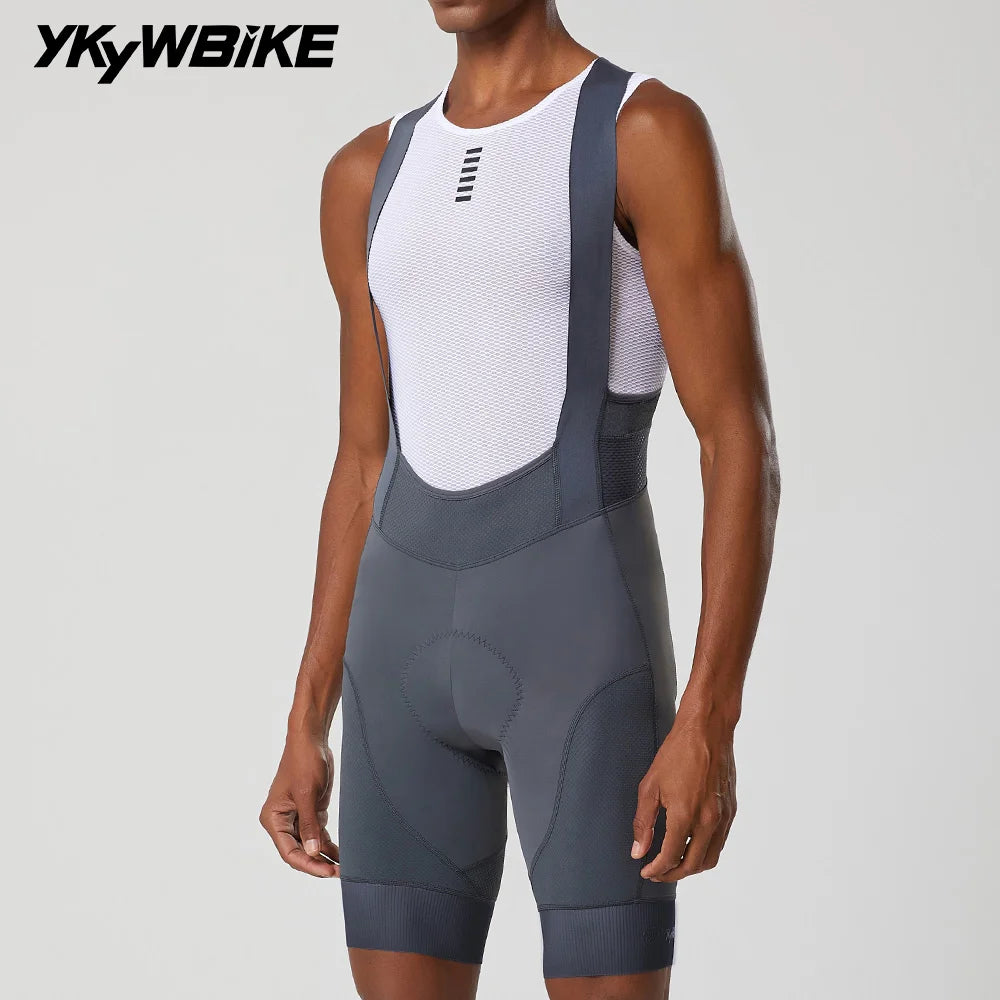 Ykywbike Quick Dry Padded Cycling Bib Shorts For Men