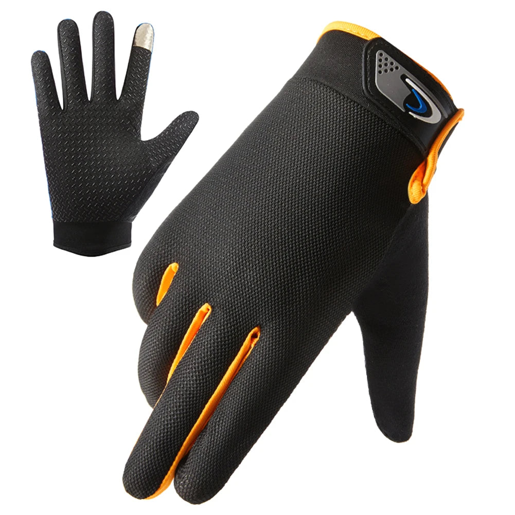 Full Finger Fishing Gloves, Breathable Touchscreen For Men And Women