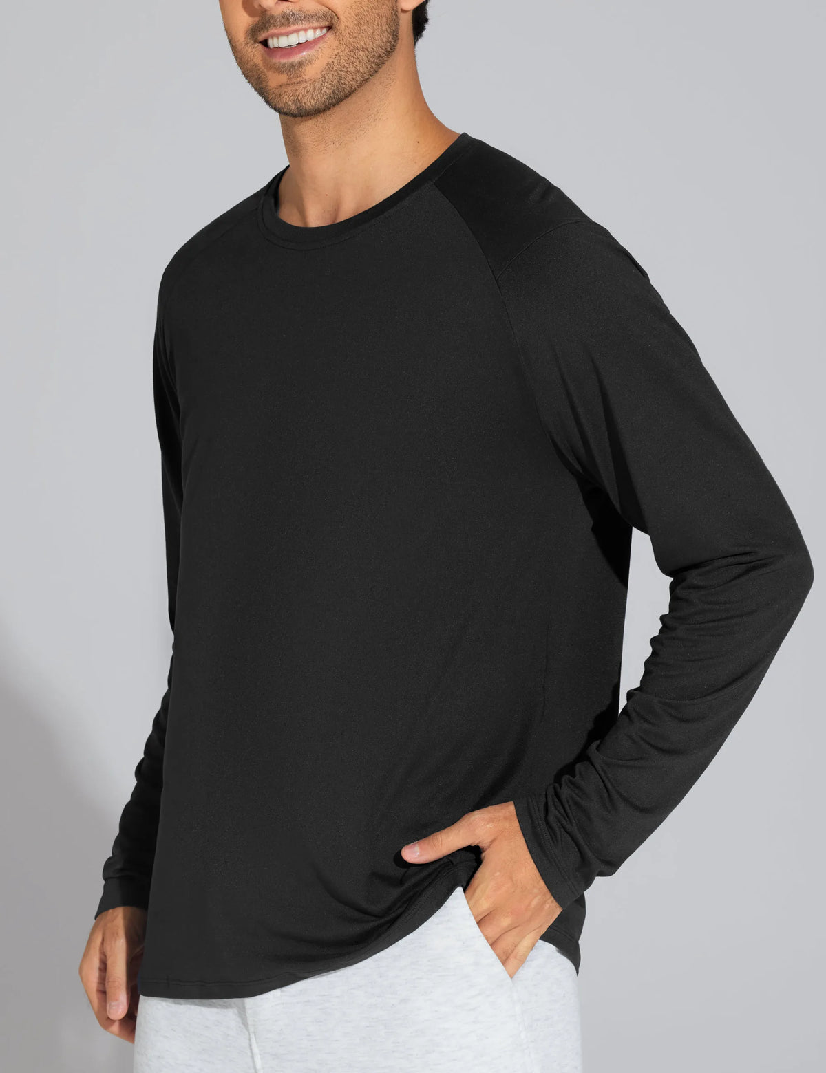 The Gym People Men Lightweight UPF Athletic Pullover Top