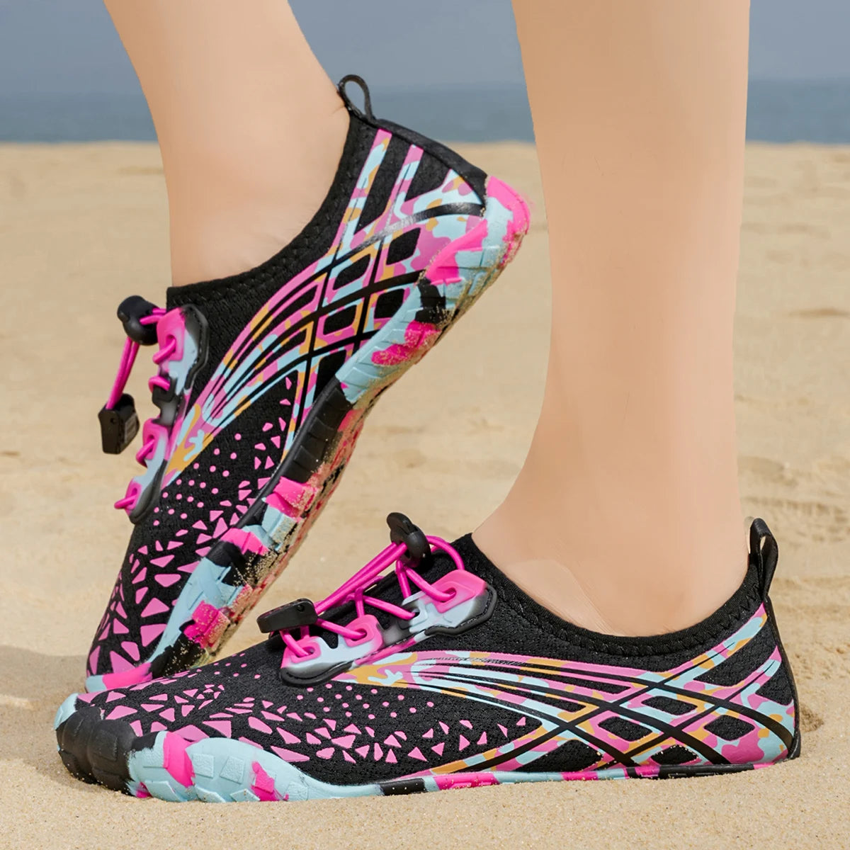 Quick Dry Barefoot Aqua Water Shoes For Outdoor Trekking