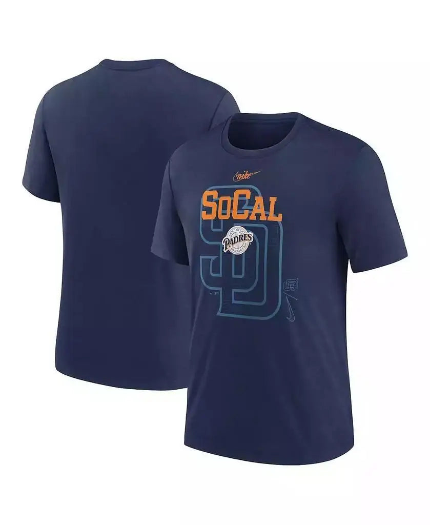 Nike San Diego Padres Rewind Retro Tri Blend T Shirt