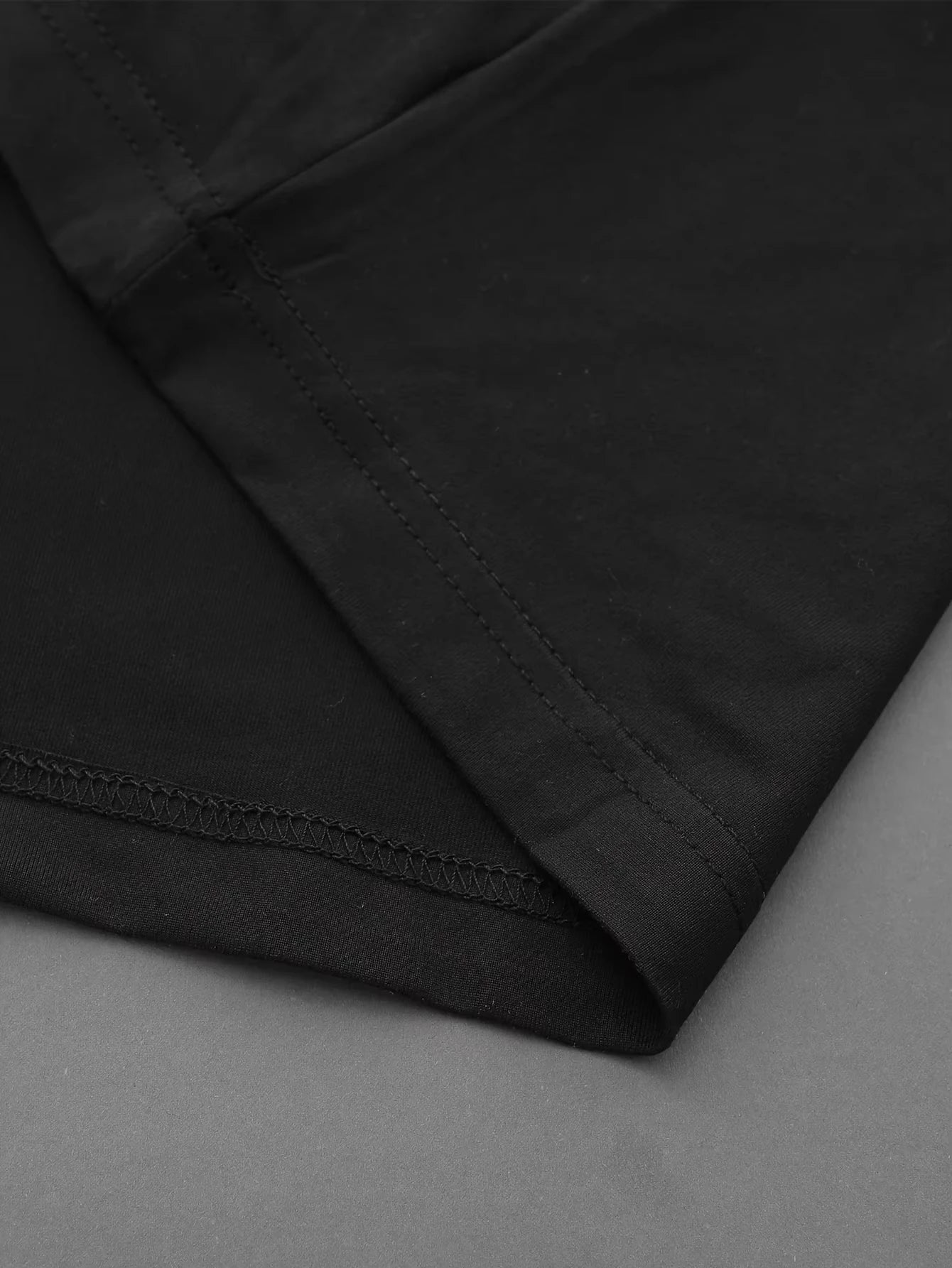Tactical Round Collar Short Sleeve Cotton T Shirt For Outdoors
