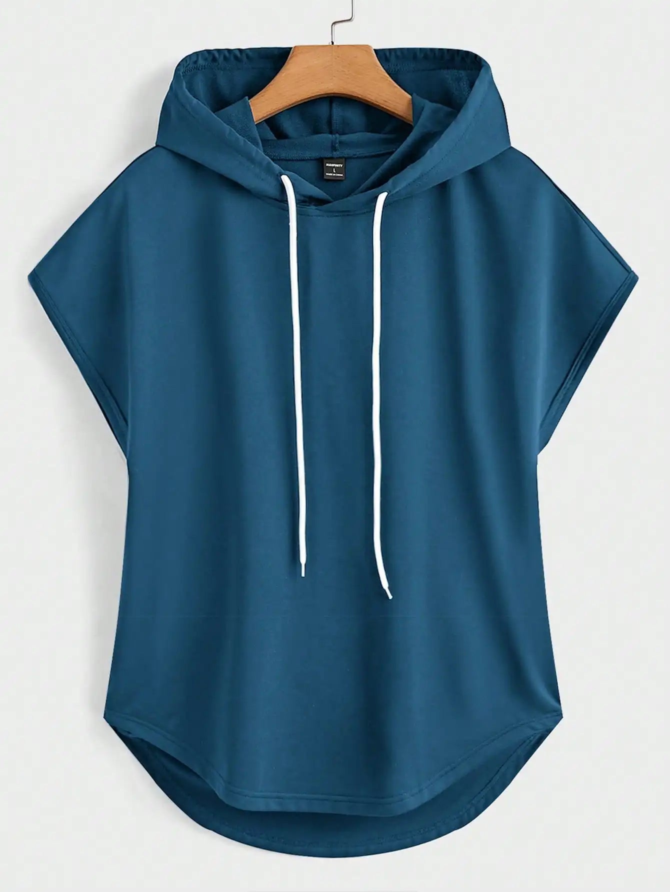 Men's Sleeveless Hooded Pullover For Daily Casual Wear