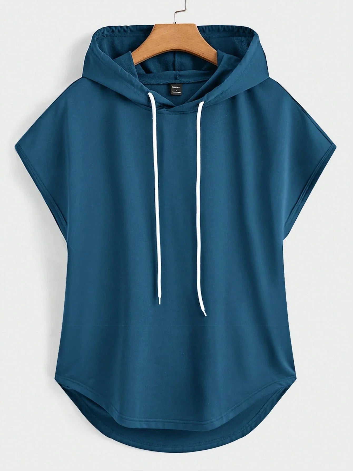 Men's Sleeveless Hooded Pullover For Daily Casual Wear