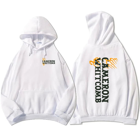 Cameron Whitcomb Logo Hoodies Fleece Long Sleeve Unisex Sweatshirt