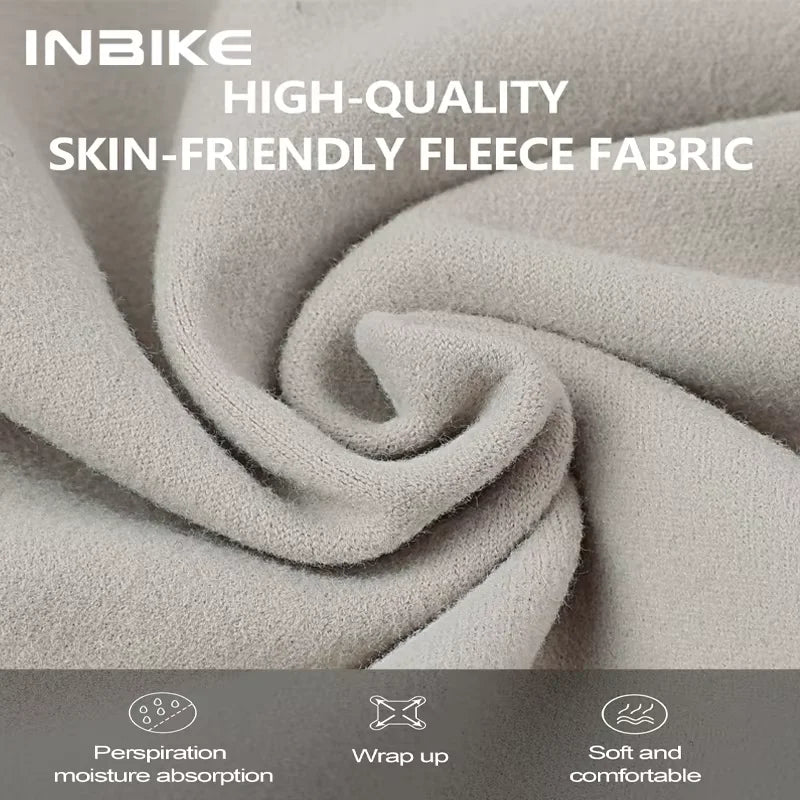 INBIKE Women's Fleece Thermal Cycling Jersey Windproof Jacket
