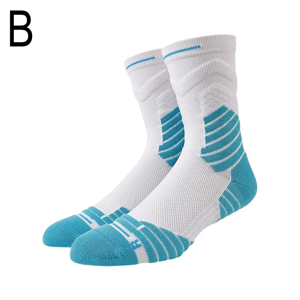 Basketball Socks Non Slip Ankle Protection Thickened Towel Bottom Training