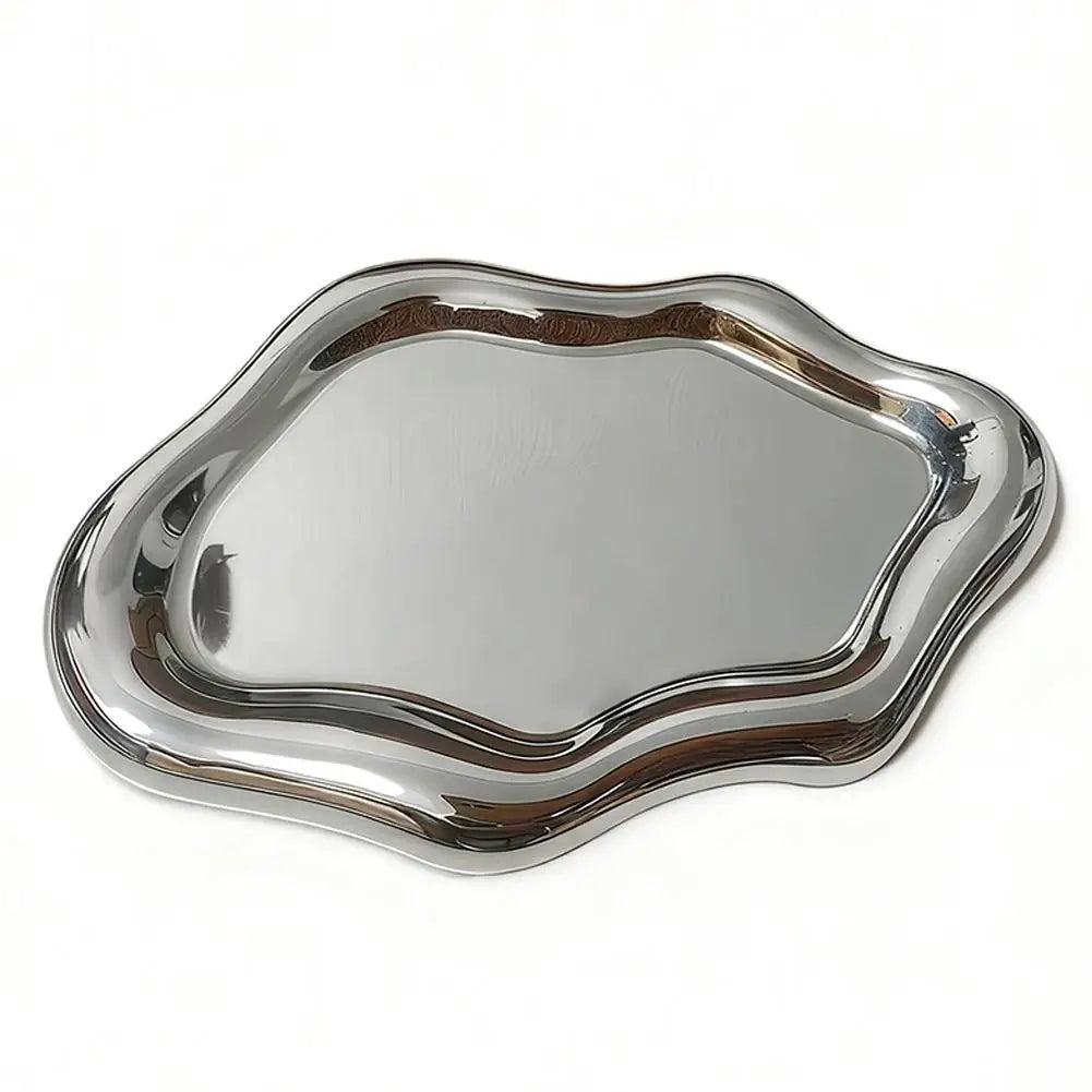 Cloud Shape Jewelry Storage Tray Plastic Display Plate