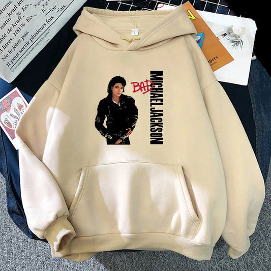Michael Jackson Graphic Hoodie Unisex Long Sleeve Sweatshirt