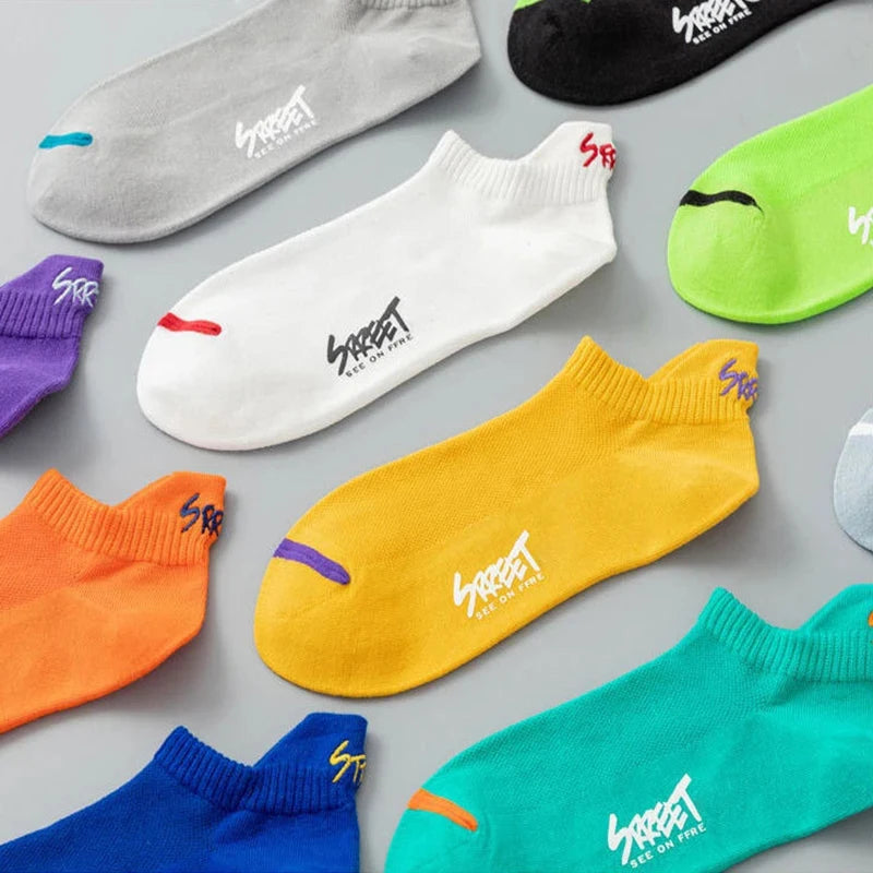 Breathable Mesh Ankle Socks Unisex Running Sports For Men Women