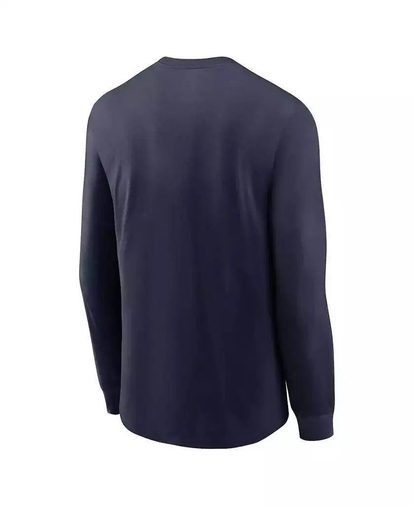 Nike | Men's Navy New England Patriots Team Slogan Long Sleeve T-shirt