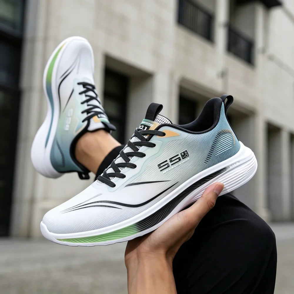 Unisex Breathable Mesh Sneakers Lightweight Athletic Running Shoes