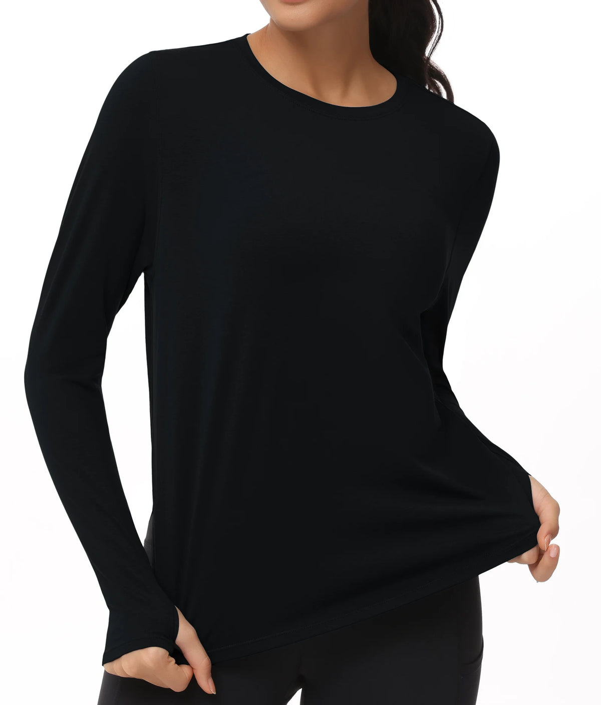 The Gym People Women Long Sleeve Lightweight Yoga Workout Top