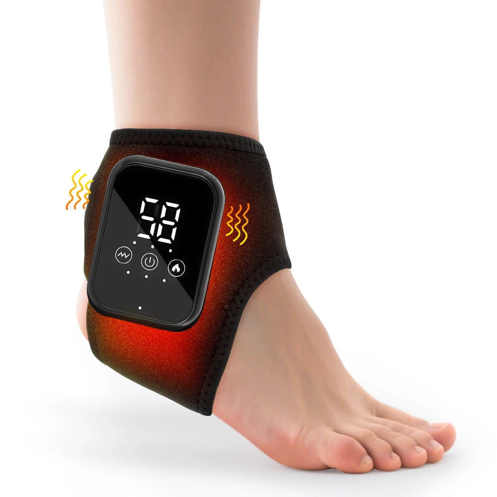 Hailicare Electric Heated Ankle Brace With Three Heat Settings