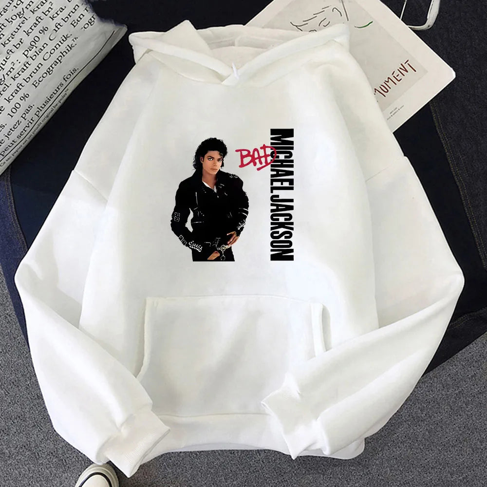 Michael Jackson Graphic Hoodie Unisex Long Sleeve Sweatshirt