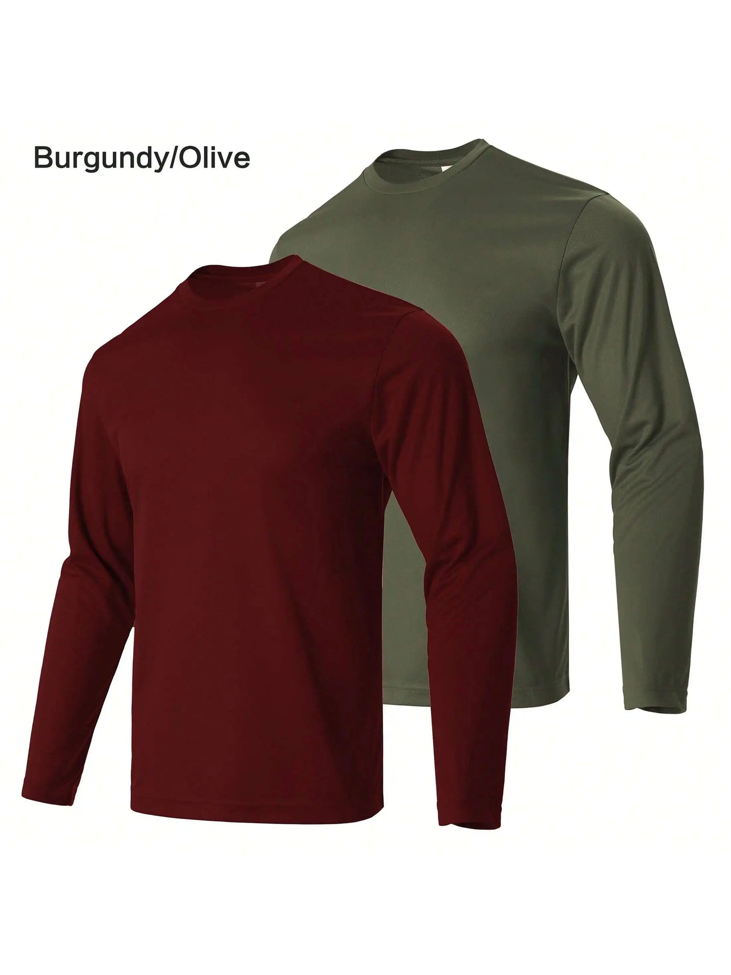 Unisex Performance Long Sleeve Shirt Breathable Moisture Wicking