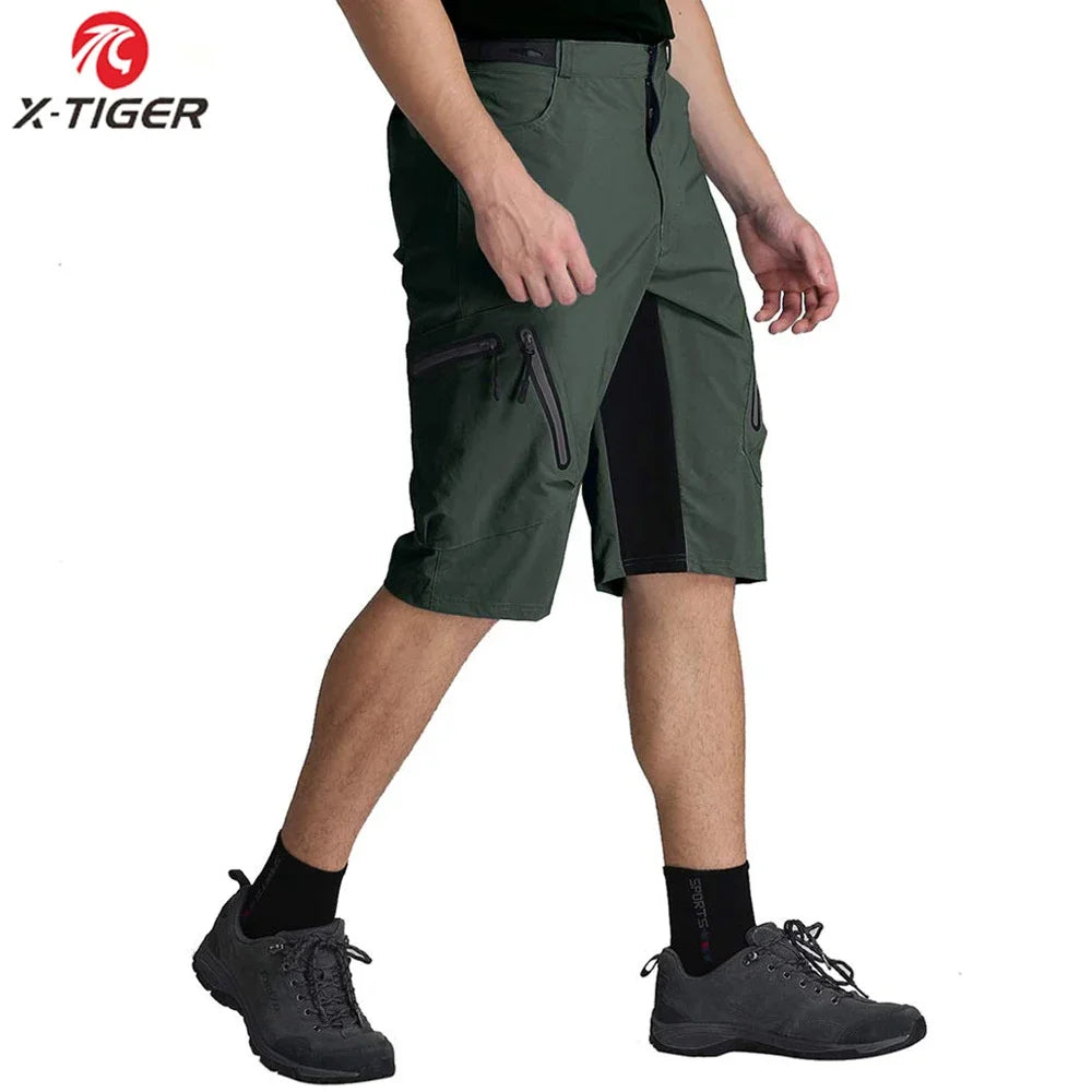 X-TIGER Men's Cycling Shorts With 5D Gel Pad For MTB