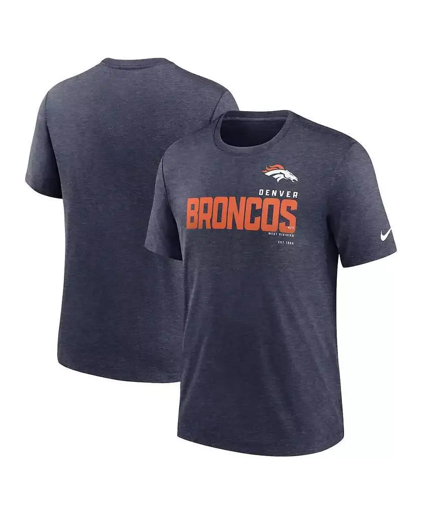 Nike Men's Denver Broncos Team TriBlend Graphic T Shirt