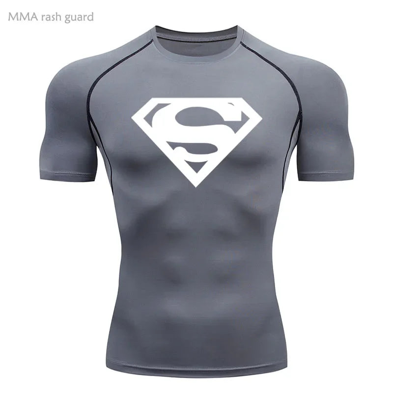 Unisex Quick Dry Compression Shirt For Fitness And Training