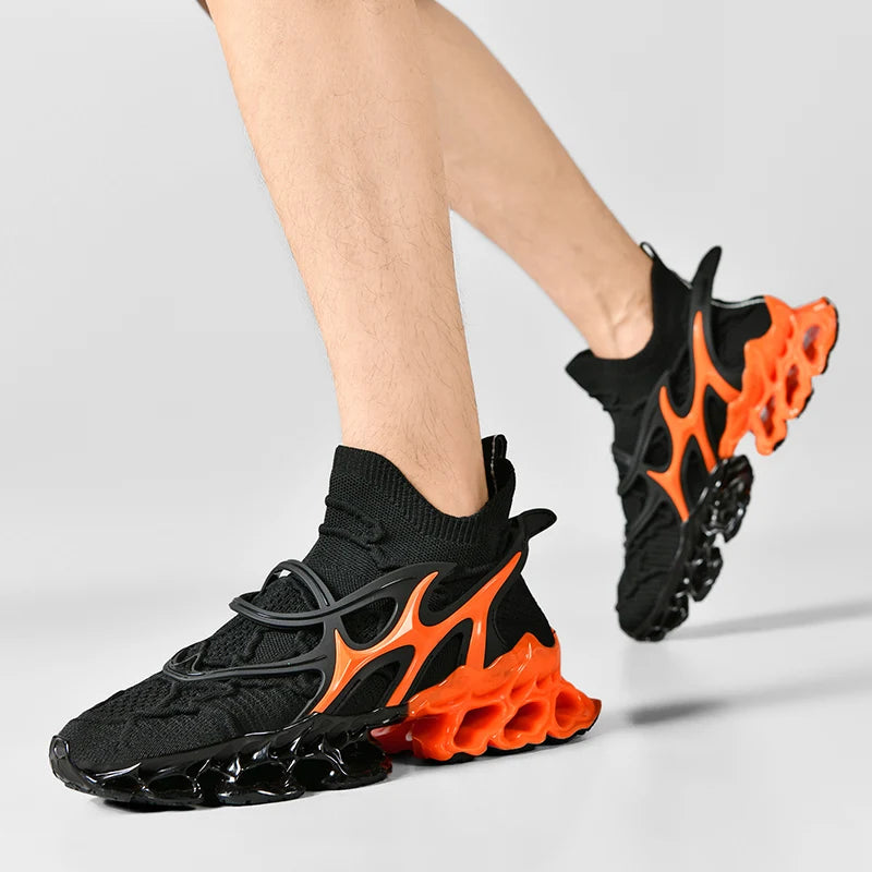 Lexsan Men's Casual Sneakers Breathable Running Shoes