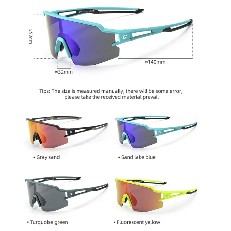 ROCKBROS UV400 Polarized Bike Glasses for Cycling and Fishing