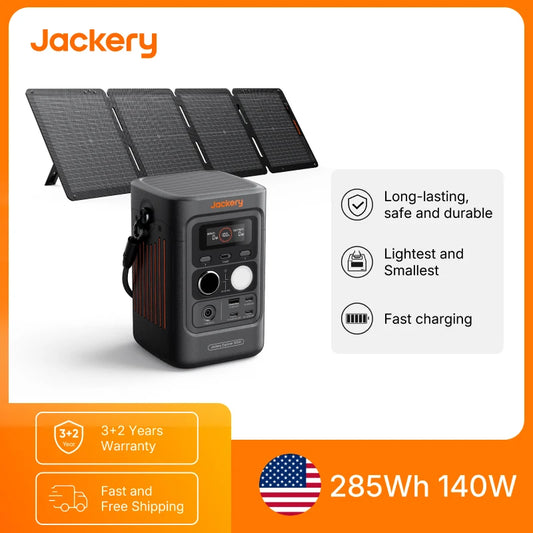 Jackery Explorer 300DC Power Bank With 40W Solar Panel