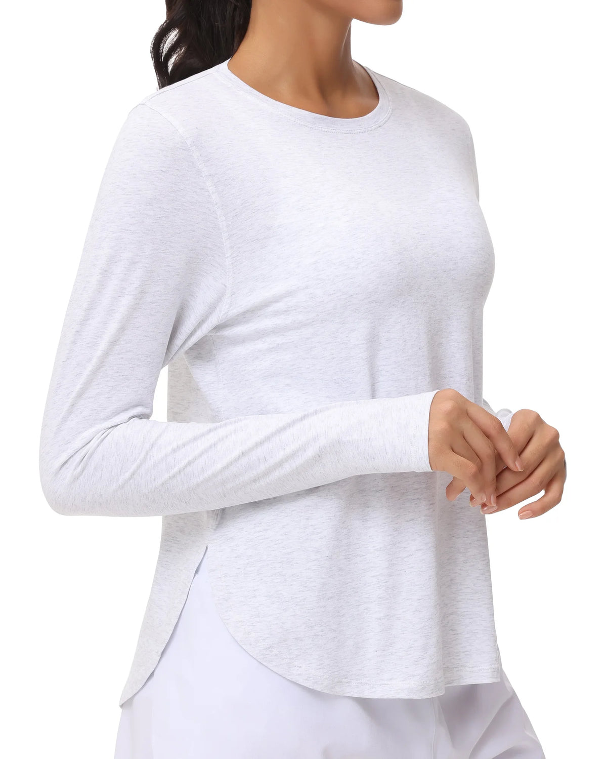 The Gym People Women Long Sleeve Lightweight Yoga Workout Top