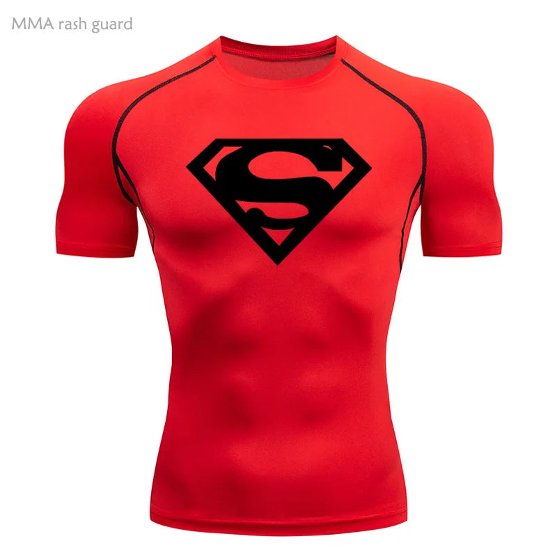 Unisex Quick Dry Compression Shirt For Fitness And Training