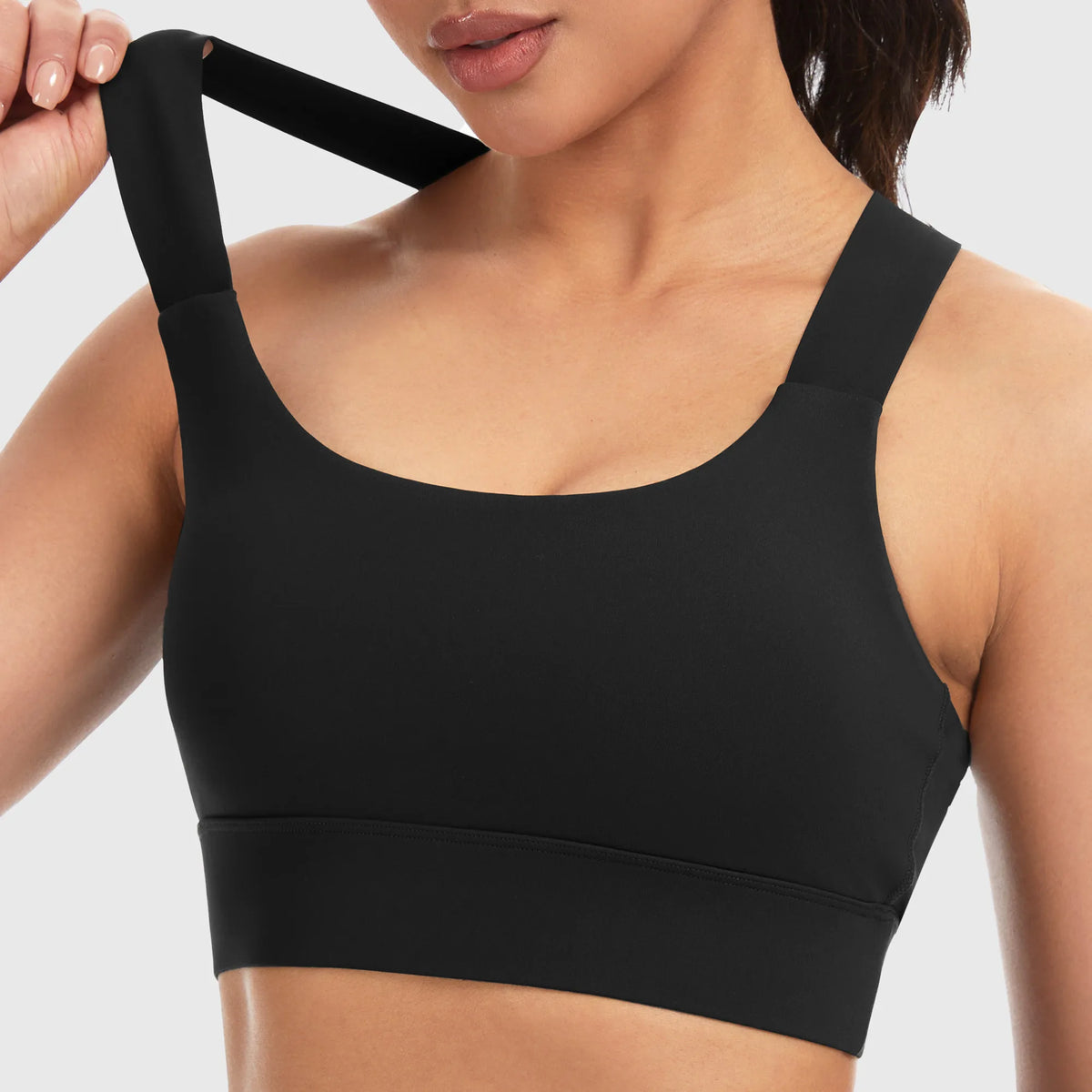 THE GYM PEOPLE Women's Cross Back Sports Bra for Yoga and Fitness