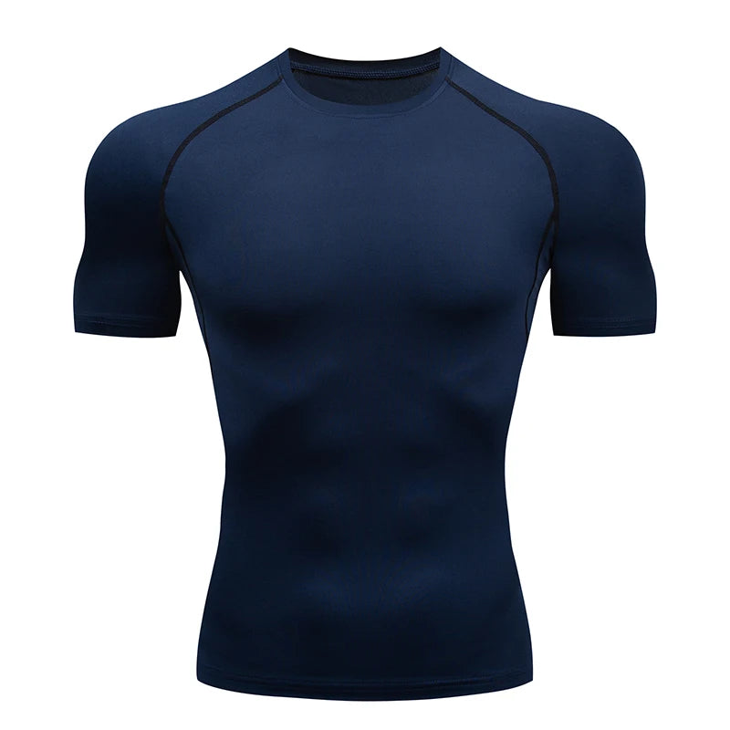 Quick Dry Compression T Shirt For Sports And Gym Wear