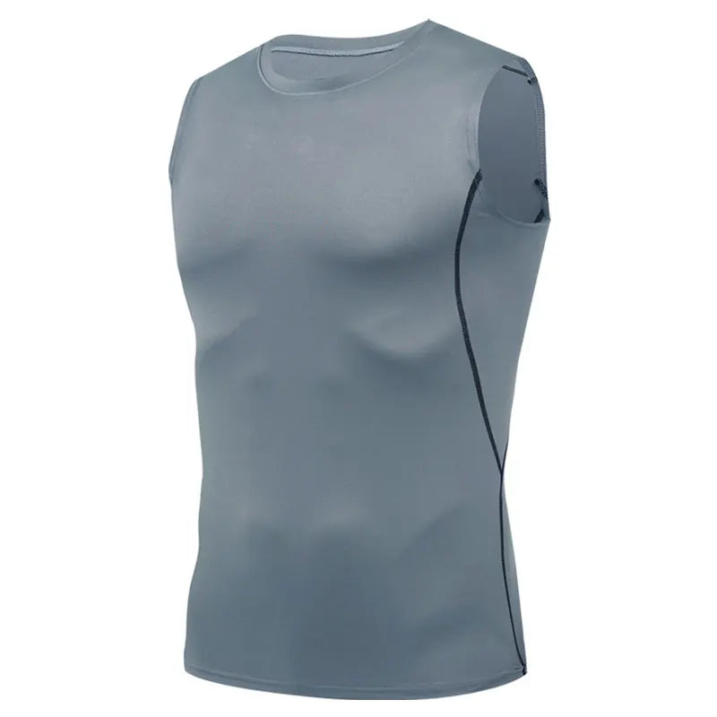 Men Compression Tank Top Quick Dry Moisture Wicking Breathable