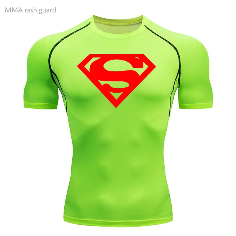 Unisex Quick Dry Compression Shirt For Fitness And Training