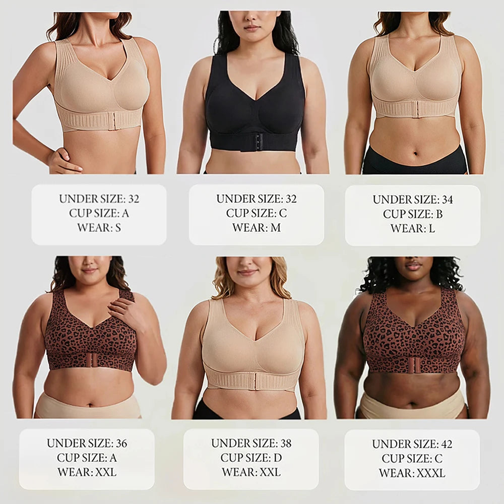 Breathable Jelly Sports Bra With Posture Support For Yoga
