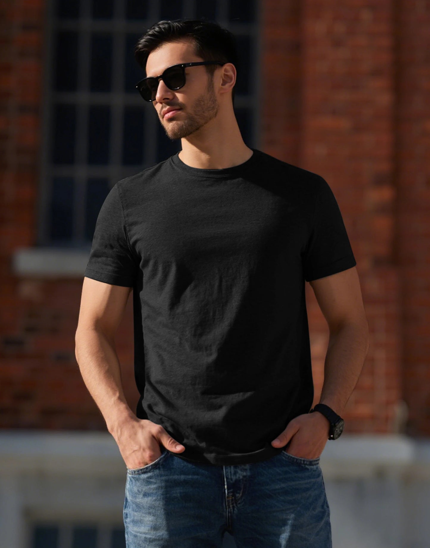 Pioneer Camp Men's Bamboo Viscose Tee Shirt Crew Neck