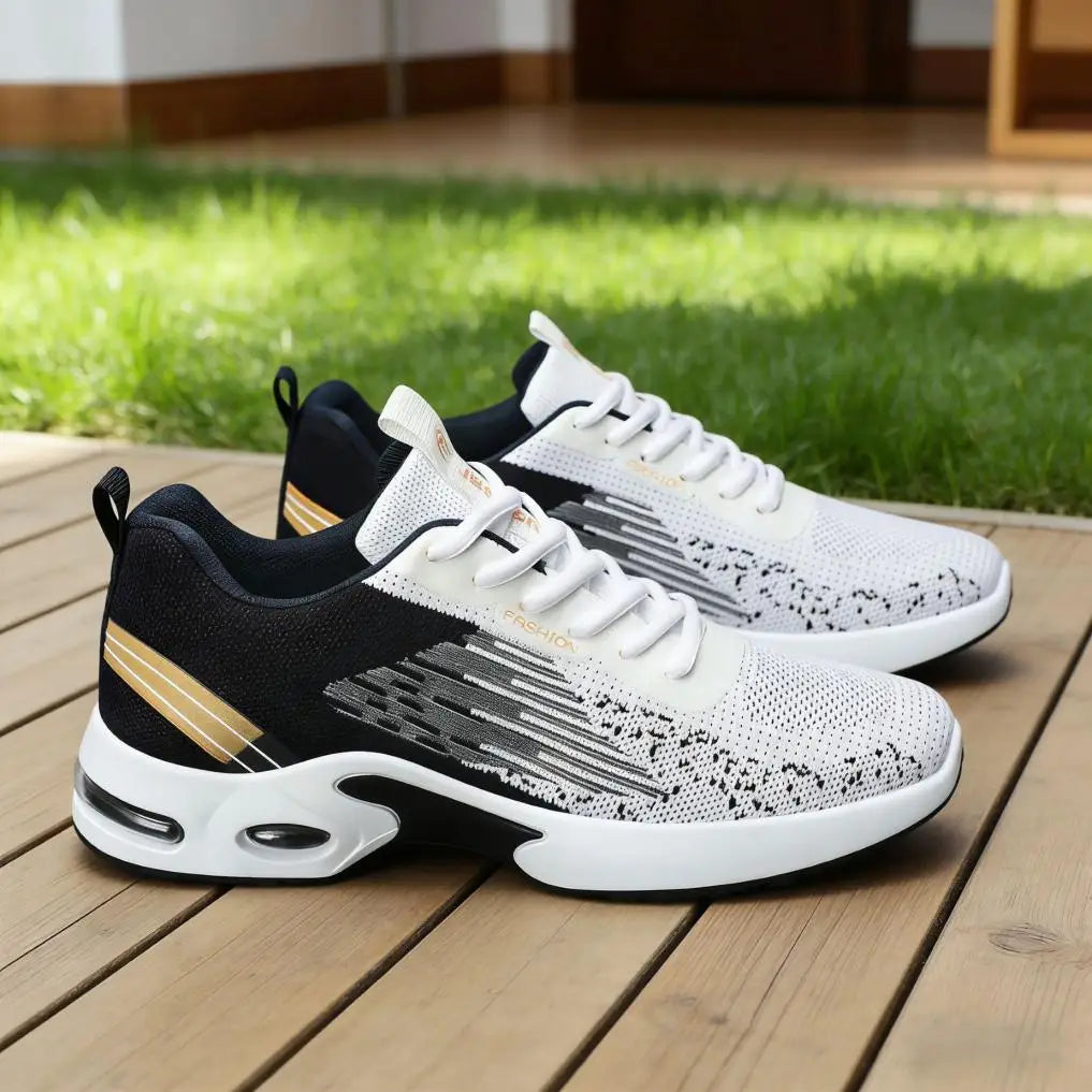 Men's Breathable Running Shoes With Air Cushion Support