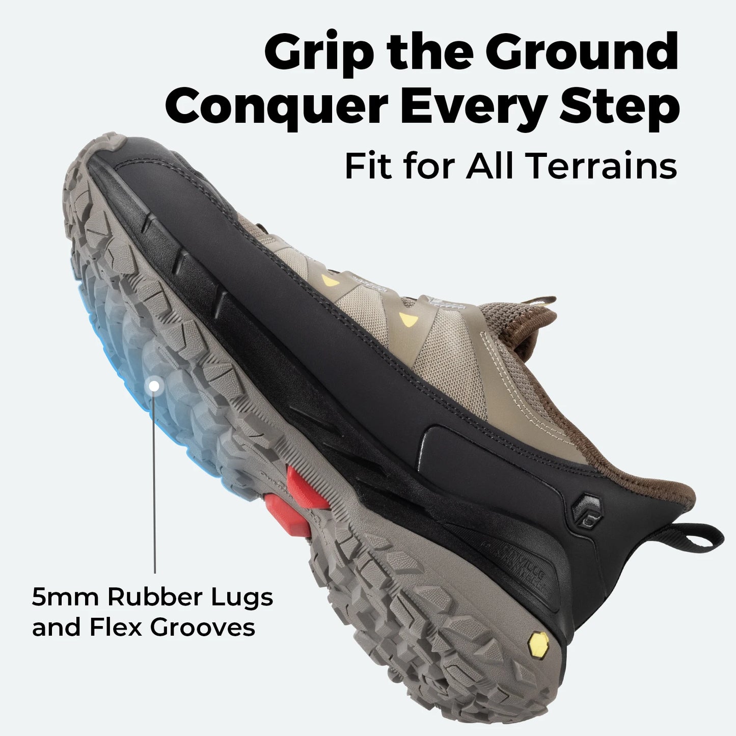 Fittington Slip-On Shoes for Men Wide Sneakers with Arch Support