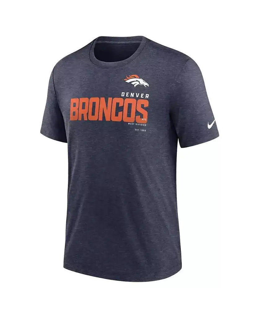 Nike Men's Denver Broncos Team TriBlend Graphic T Shirt